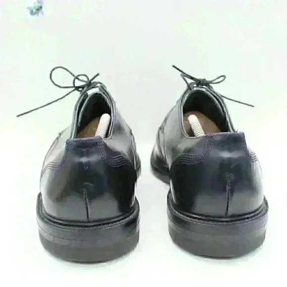 Vintage Imperial Executive Men's Black Leather Wingtip Union Made Shoes Size US - Picture 6 of 10